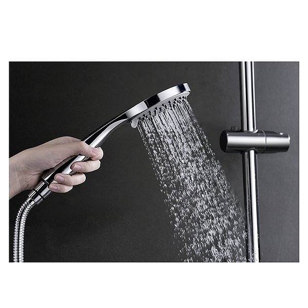 Mango ducha conjunto de ducha termostática barra extensible cromado Creta de Imex