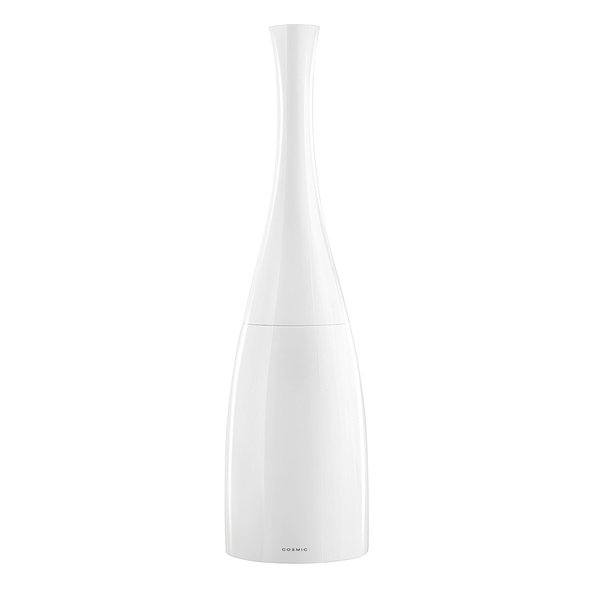 Escobillero de baño a suelo Saku de 10.5x9x38.5 cm blanco brillo de Cosmic