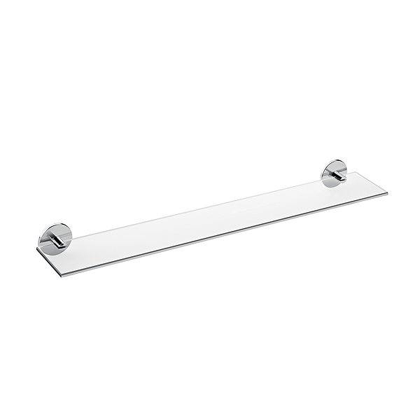 Repisa Round Duo 60x10.4x5 cm cromo Bath+