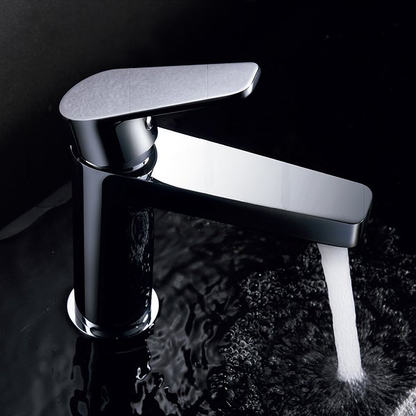Grifo de lavabo monomando cromado 112x96 mm Teide de Imex