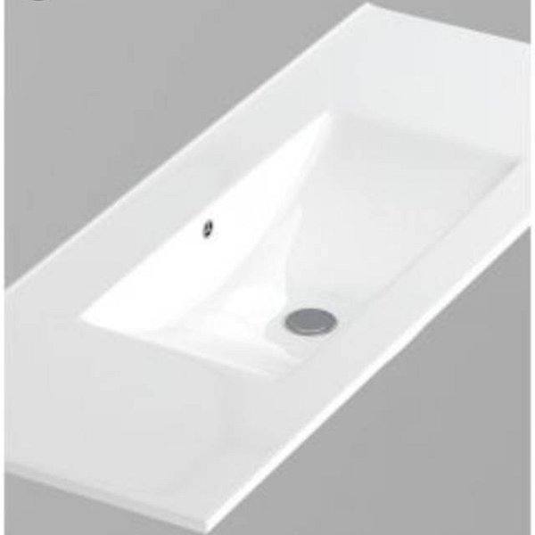 Lavabo cerámica  Bruntec 1 poza