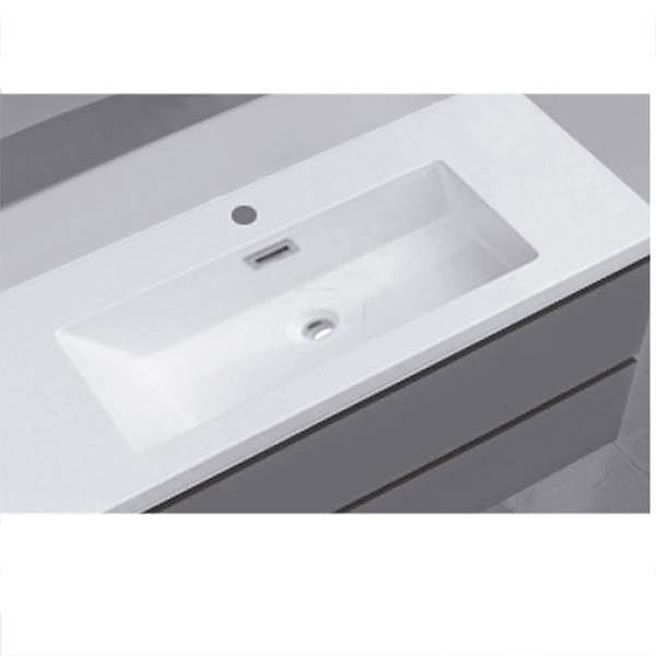 Lavabo encastrado Gel Coat seno centrado Harie de Inve 