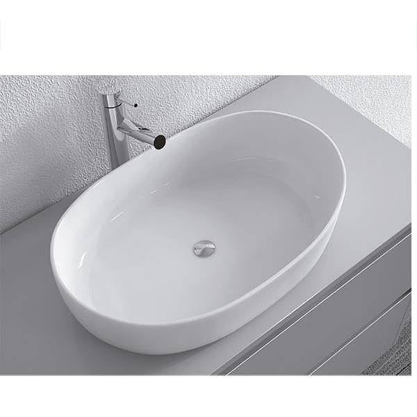 Lavabo sobre encimera cerámica Luna de Inve 