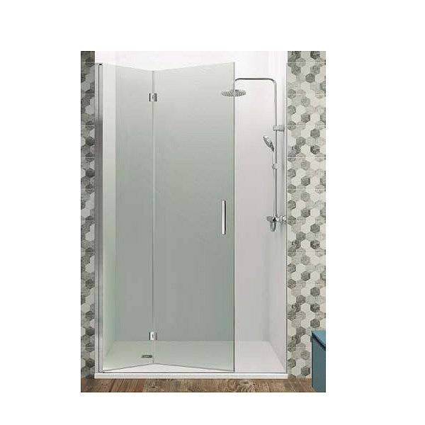 Mampara de ducha plegable Glass de GME (Combi 1) 2 plegables con cierre imán a pared