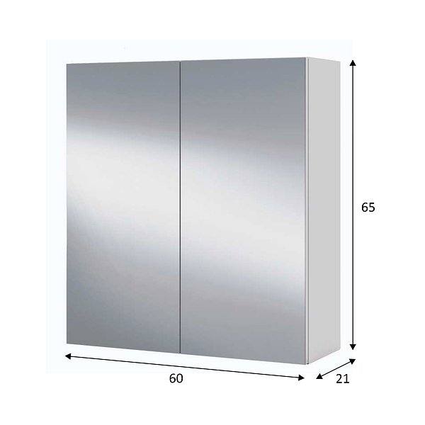 Medidas camerino espejo K-60 | Decorabaño