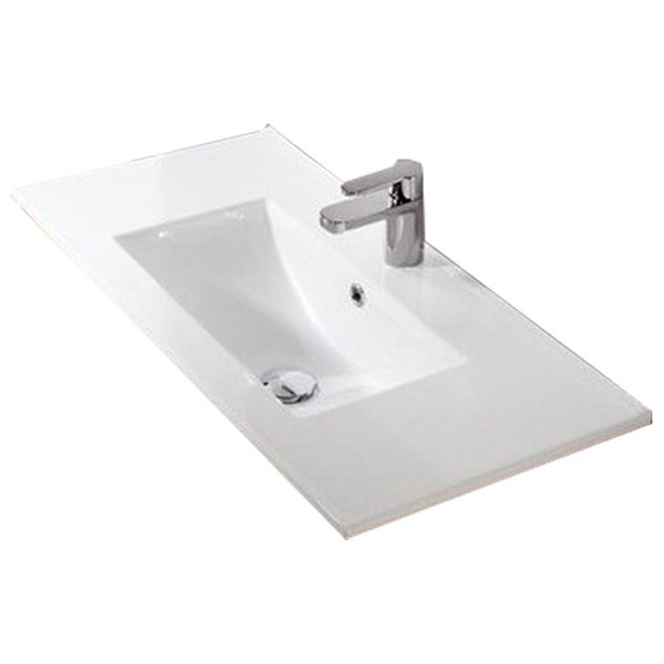 Lavabo Bruntec de cerámica 1 poza