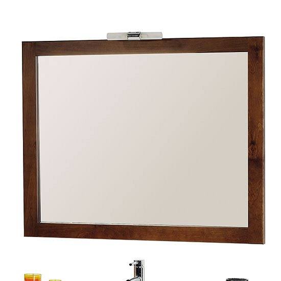 Espejo Bruselas 80x100cm de Bruntec Nogal