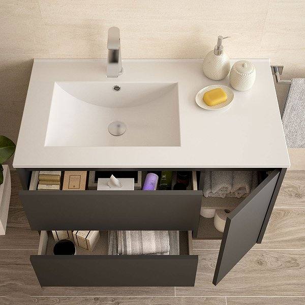 Cajón y lavabo