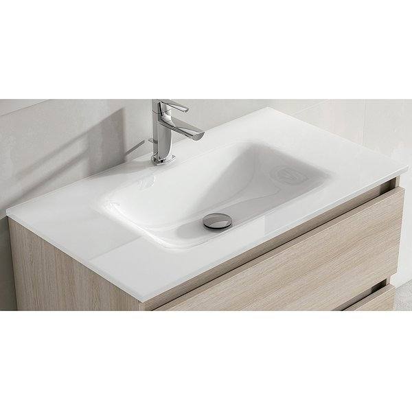 Lavabo encastrado de cristal Óptico de Viso Bath