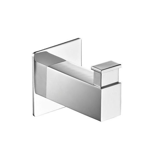 Percha cromo 5,5x7x6cm Link de Mediterránea de Baño