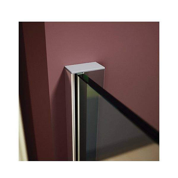 Perfil aluminio cromo
