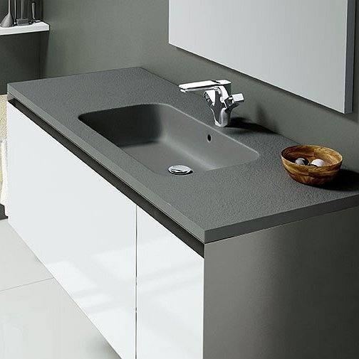 Lavabo encastrado Gel Coat Granito de Nudespol | Decorabaño