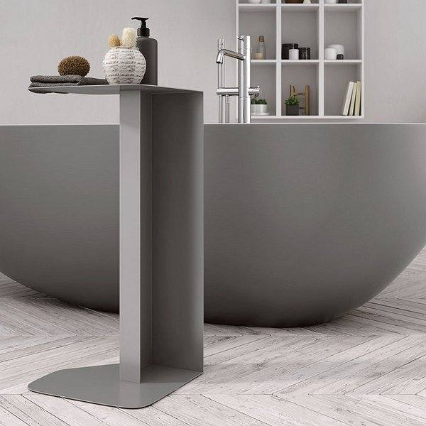 Lateral Bañera Tay 185x85 cm Solid Surface de Baños 10