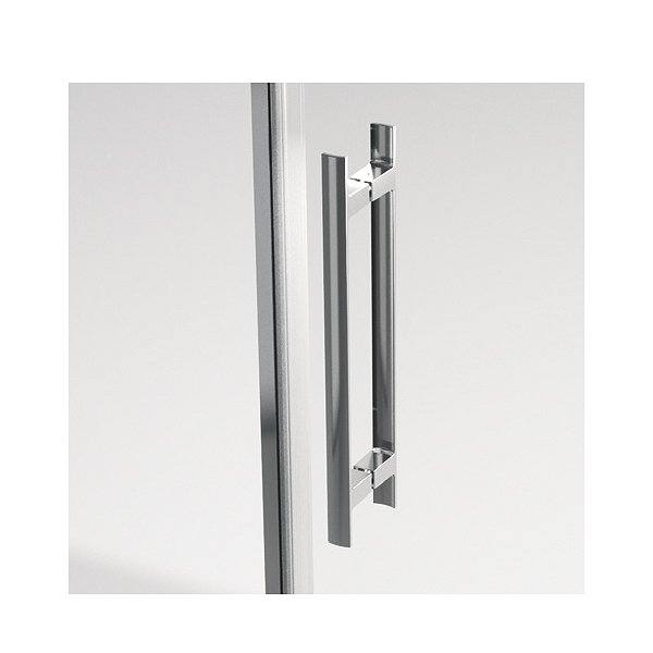 Diseño exclusivo de tirador asa doble de 255 mm, en acabado cromo