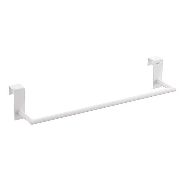 Toallero barra colgante de baño Stick de 38 cm blanco mate de Bath+