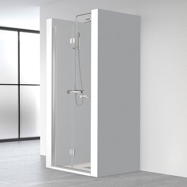 Mampara de ducha frontal 2 plegables AC-218 de Profiltek
