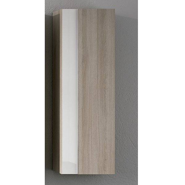 Columna de baño acabado Crudo cristal blanco Vision de Viso Bath