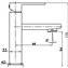 Grifo lavabo Orion de GME