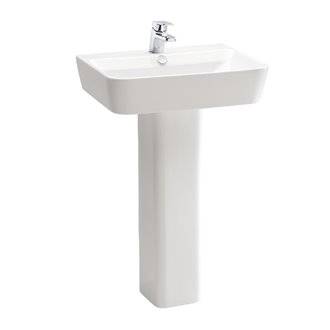 Lavabo con pedestal Emma Square 50x35cm GALA