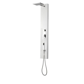 Columna de ducha monomando Blanco Victoria Inox de GME