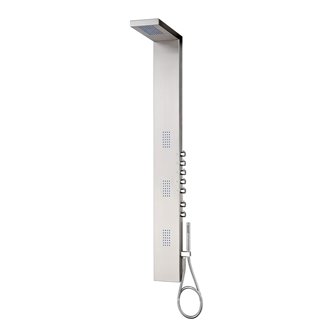 Columna de ducha termost&aacute;tica Niagara Inox de GME
