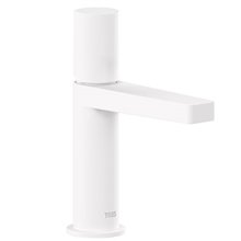 Grifo monomando de lavabo blanco PROJECT-TRES