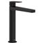 Grifo monomando mediano negro maneta de lavabo PROJECT-TRES