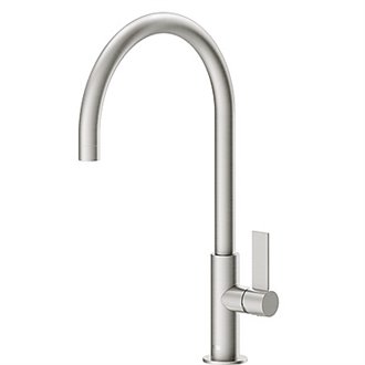Grifo de lavabo acero alto con maneta PROJECT-TRES