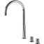 Grifo de lavabo alto bimando en bater&iacute;a PROJECT-TRES