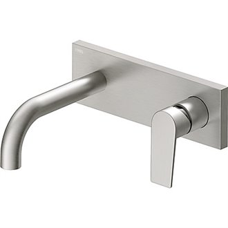 Grifo de pared acero para lavabo PROJECT TRES