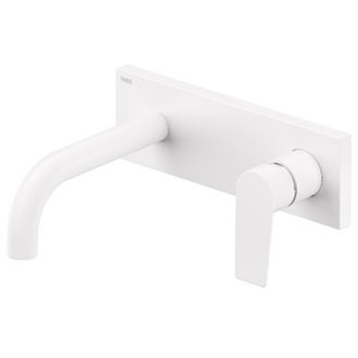 Grifo de pared Blanco para lavabo PROJECT TRES