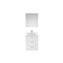 Mueble Pack 3 cajones blanco 60cm Victoria Basic Roca
