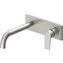 Grifo de pared acero largo para lavabo PROJECT TRES