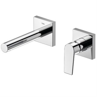 Grifo de pared lavabo recto de 2 centros PROJECT TRES