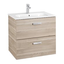 Mueble 2 cajones abedul 60cm Victoria Basic Roca