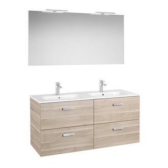 Mueble Pack abedul 120cm Victoria Basic Roca