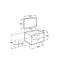 Mueble Pack abedul 100cm Victoria Basic Roca