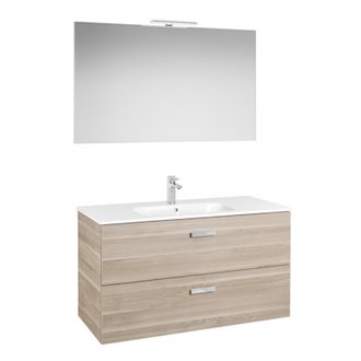 Mueble Pack abedul 100cm Victoria Basic Roca