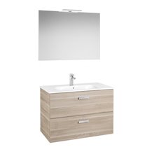 Mueble Pack 2 cajones abedul 80cm Victoria Basic Roca