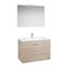 Mueble Pack 2 cajones abedul 80cm Victoria Basic Roca