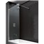 Mampara ba&ntilde;era frontal fija walk-in TECHNIC