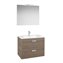 Mueble Pack 2 cajones cedro 60cm Victoria Basic Roca