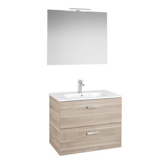 Mueble Pack 2 cajones abedul 60cm Victoria Basic Roca