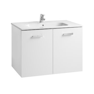 Mueble 2 puertas blanco 80cm Victoria Basic Roca