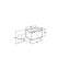 Mueble 2 puertas cedro 80cm Victoria Basic Roca