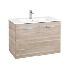 Mueble 2 puertas abedul 80cm Victoria Basic Roca