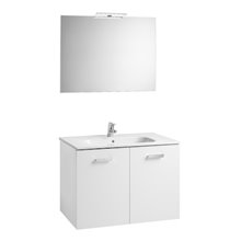 Mueble Pack 2 puertas blanco 80cm Victoria Basic Roca