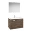 Mueble Pack 2 puertas cedro 80cm Victoria Basic Roca