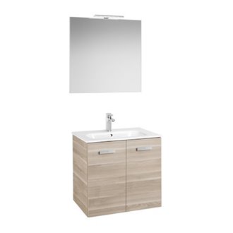 Mueble Pack 2 puertas abedul 60cm Victoria Basic Roca