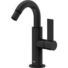 Grifo de bidé alto negro PROJECT TRES